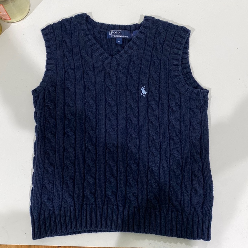 Polo sweater vest